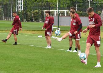 Zuculini se sumó a la enfermería riverplatense