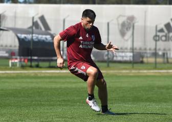 River se entrenó sin Gallardo y recuperó a Moreira