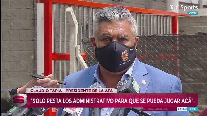 Tapia sobre el River Camp: "Solo resta lo administrativo"