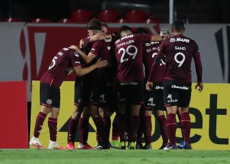 Orsini salvó a Lanús y eliminó a São Paulo por goles de visitante