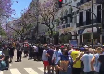 Buenos Aires es un hervidero de gente para despedir a Maradona