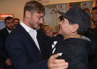 Totti y Maradona, de '10' a '10'