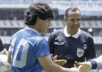 El árbitro de la 'mano de Dios' vuelve a pitar para homenajear a Maradona
