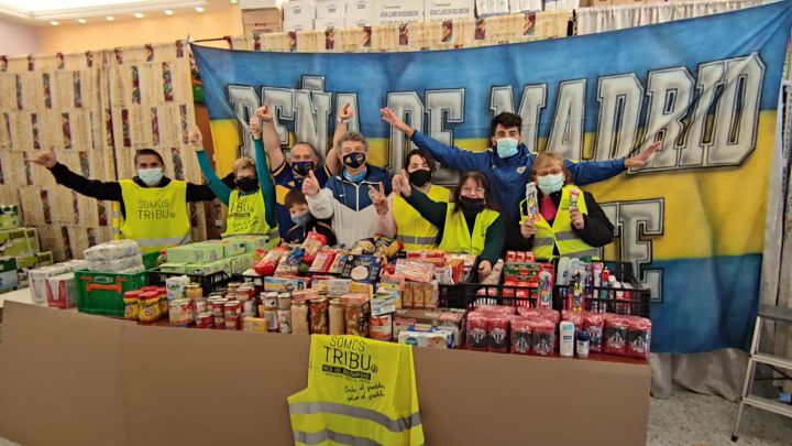 El 'Consulado Boca Juniors Madrid', con los más necesitados