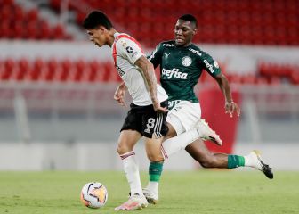 Bajas del Palmeiras - River: sancionados y lesionados
