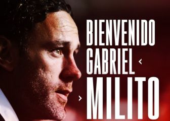 Gaby Milito firma por dos años con Argentinos