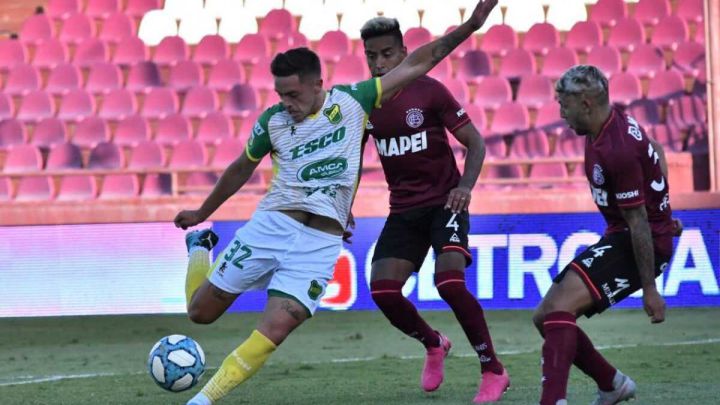Así fue el último enfrentamiento entre Lanús y Defensa y Justicia por campeonato local