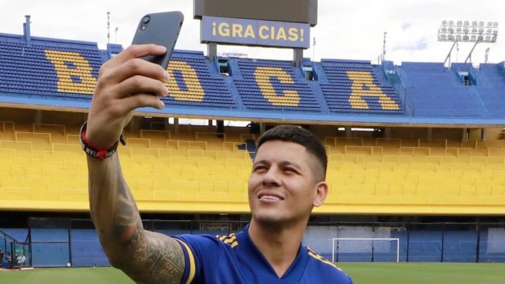 De Marcos Rojo, para Paredes: "Acá te espero"