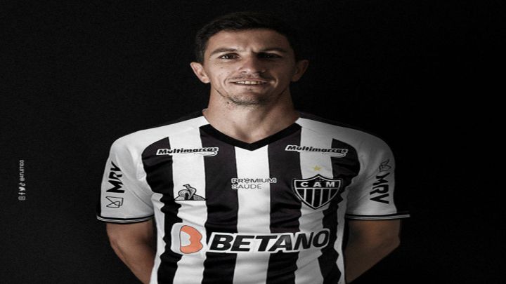 Nacho Fernández completó su desembarco en Atlético Mineiro