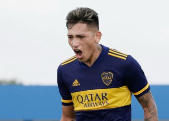 Vázquez, el 9 que ilusiona a Boca: 5 goles en 3 partidos