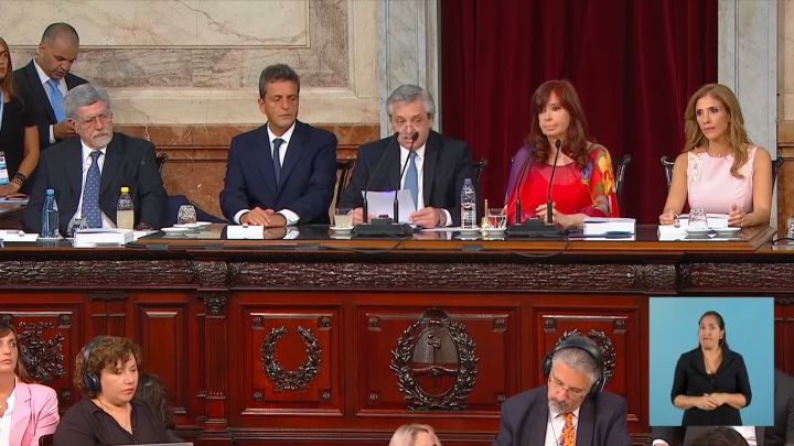 Inicio de sesiones del Congreso: ¿a qué hora habla Alberto Fernández en la apertura?