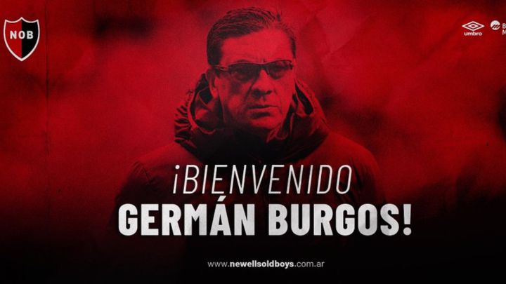 Newell's hace oficial al 'Mono' Burgos como nuevo entrenador