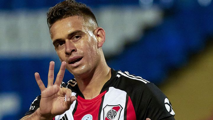 El partido perfecto de Borré contra Godoy Cruz