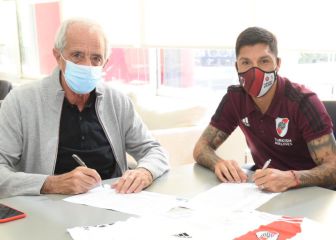 Enzo Pérez renovó su vínculo con River hasta 2023