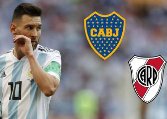 ¿Con quién va Messi en el Superclásico Boca-River?
