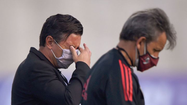 El entrenador de arqueros de River, con COVID-19