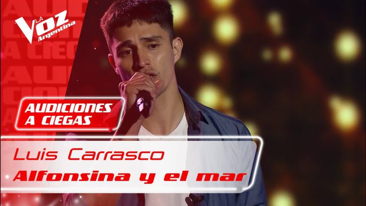 Así es Luis Carrasco, el pintor que la rompió en La Voz Argentina pero ¡no fue seleccionado!