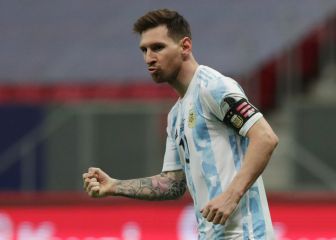 El grito de Messi a Yerry Mina tras fallar: