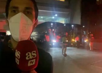 La salida de Argentina de Maracaná rumbo al Obelisco