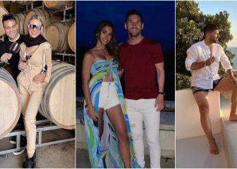 Las vacaciones de Messi, Agüero, Dibu Martínez y los futbolistas de la Selección argentina