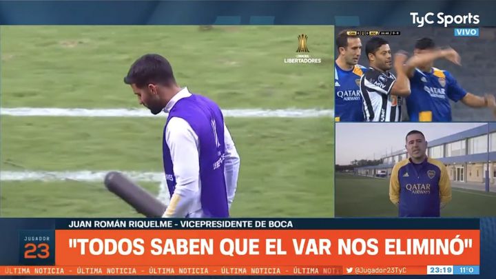 El dirigente de Boca habló con claridad y con un enfado evidente después de la eliminación de su equipo en otro partido marcado por la polémica.