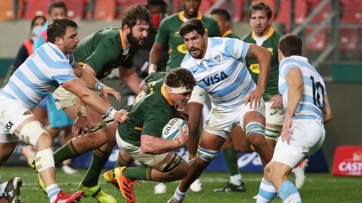 Los Pumas no encontraron respuestas ante Sudáfrica y suman otra derrota