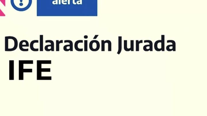 Preinscripción, declaración jurada y formulario de solicitud: ¿qué debo tener actualizado para cobrar el IFE 4?