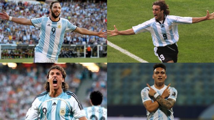 Lautaro y los '9' de Argentina