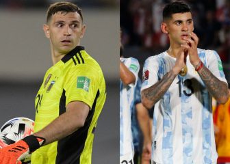 “Dibu” Martínez y “Cuti” Romero, la muralla de Argentina