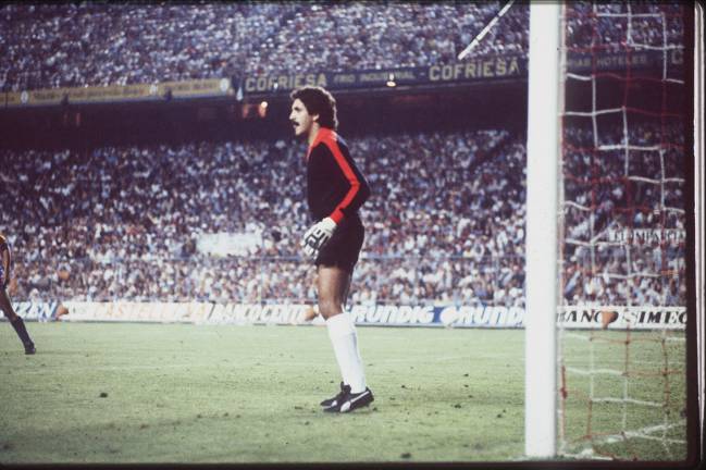García Remón, portero del Real Madrid