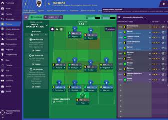 Football Manager 2019 pone en valor el estilo de juego