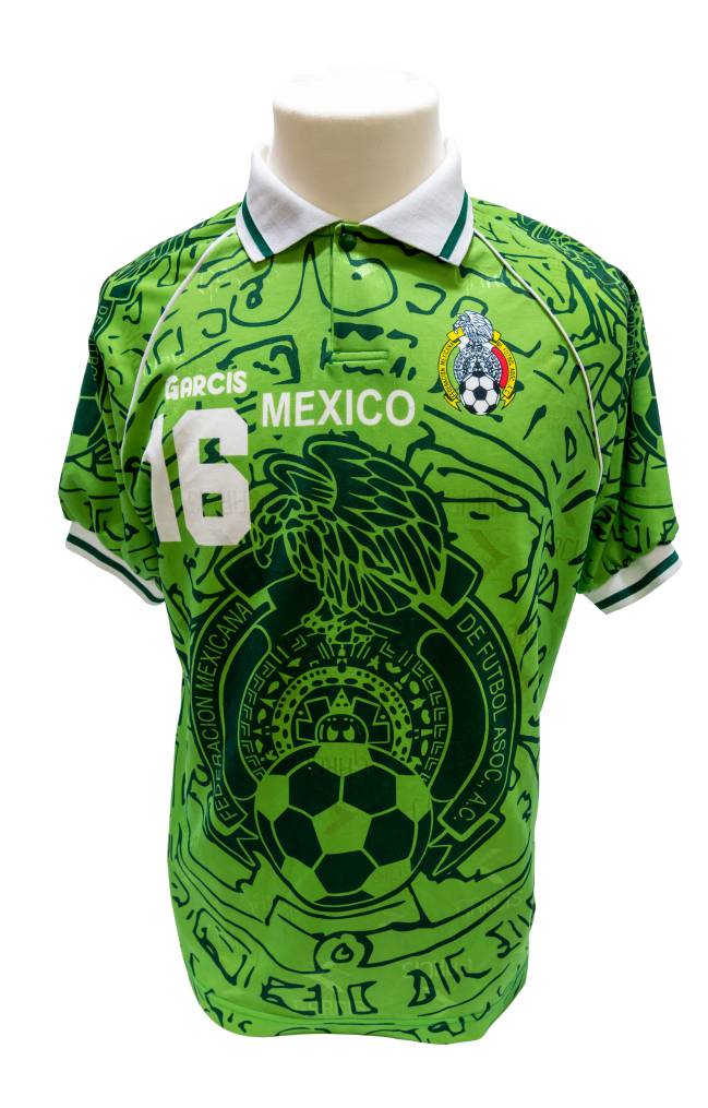 Camiseta de la selección femenina de México.