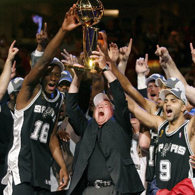 Los Spurs, campeones de la NBA