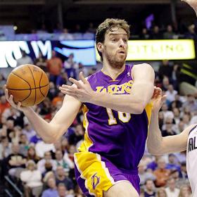 Pau Gasol tiene un "75% de opciones" de salir de Lakers Pau Gasol tiene un "75% de opciones" de salir de Lakers