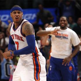"Melo" anotó 41 puntos y los Knicks acortan distancias "Melo" anotó 41 puntos y los Knicks acortan distancias