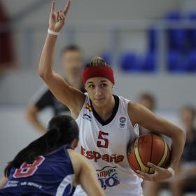 Queralt Casas, contenta al debutar con Minnesota Lynx Queralt Casas, contenta al debutar con Minnesota Lynx