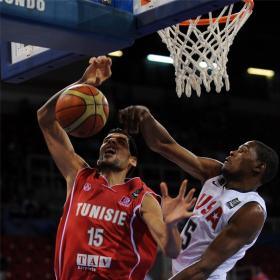 Mejri, máximo taponador en los Juegos, ficha en el Blusens Mejri, máximo taponador en los Juegos, ficha en el Blusens