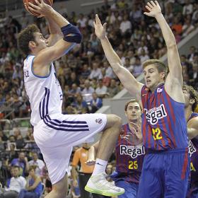 Ahora mismo Madrid, Barça y Baskonia, juntos en el Top-16 Ahora mismo Madrid, Barça y Baskonia, juntos en el Top-16