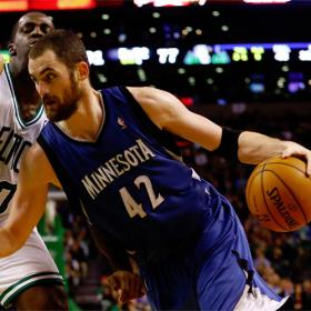 Kevin Love: "Me enamoré de Ricky Rubio desde que llegó" Kevin Love: "Me enamoré de Ricky Rubio desde que llegó"