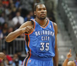 Kevin Durant lleva a los Thunder a 12 triunfos seguidos Kevin Durant lleva a los Thunder a 12 triunfos seguidos
