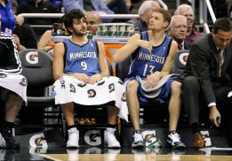 Ricky Rubio ha jugado ante Oklahoma con un micrófono Ricky Rubio ha jugado ante Oklahoma con un micrófono
