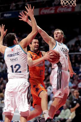 Pocius no jugará el domingo ante el Barça Regal en el Palau Pocius no jugará el domingo ante el Barça Regal en el Palau