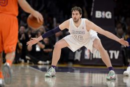 Pau sufre una fascitis plantar y es duda contra Portland Pau sufre una fascitis plantar y es duda contra Portland