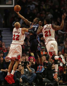 Los Bobcats sorprende a los Bulls y ganan tras 18 derrotas Los Bobcats sorprende a los Bulls y ganan tras 18 derrotas