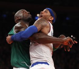 Los Celtics toman el Madison y Garnett desquicia a Carmelo Los Celtics toman el Madison y Garnett desquicia a Carmelo