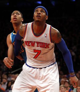 Carmelo Anthony volvió a guiar a los Knicks al triunfo Carmelo Anthony volvió a guiar a los Knicks al triunfo