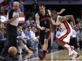 Los "Big Three" pudieron con unos Raptors inspirados Los "Big Three" pudieron con unos Raptors inspirados