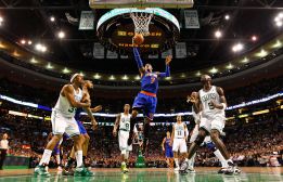 Anthony le ganó el duelo a Garnett en su propio campo Anthony le ganó el duelo a Garnett en su propio campo