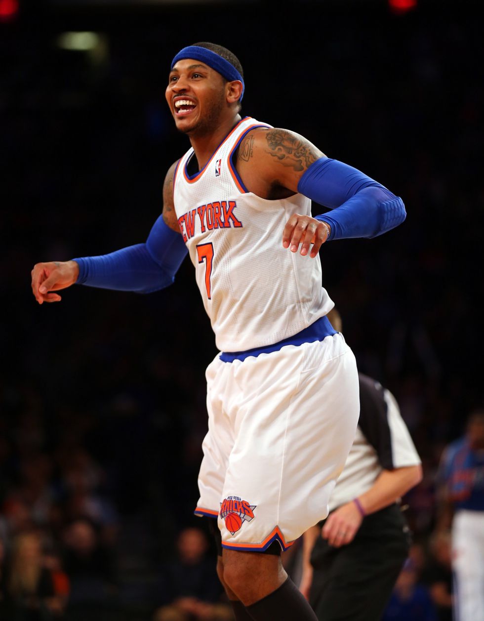 Anthony anota 9 triples en el nuevo triunfo de los Knicks