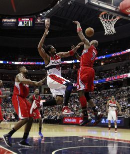 Los Clippers pierden a Blake y caen ante los Wizards Los Clippers pierden a Blake y caen ante los Wizards